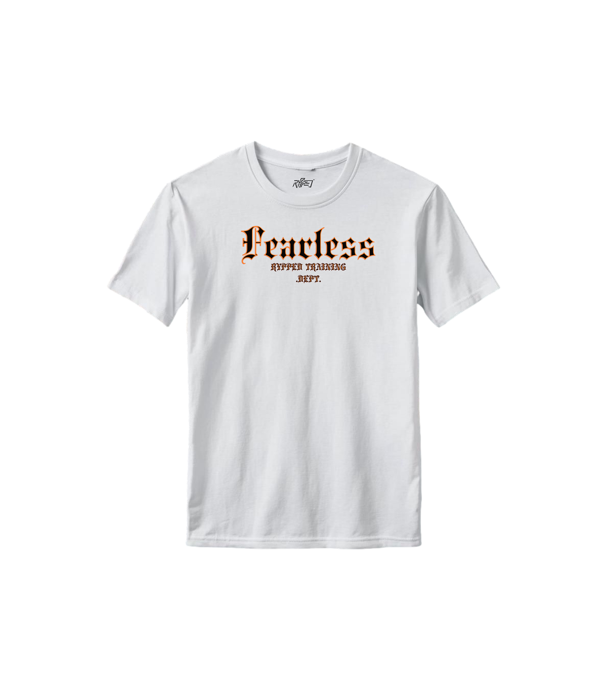 FEARLESS- MUSCLEFIT TSHIRT (WHITE)