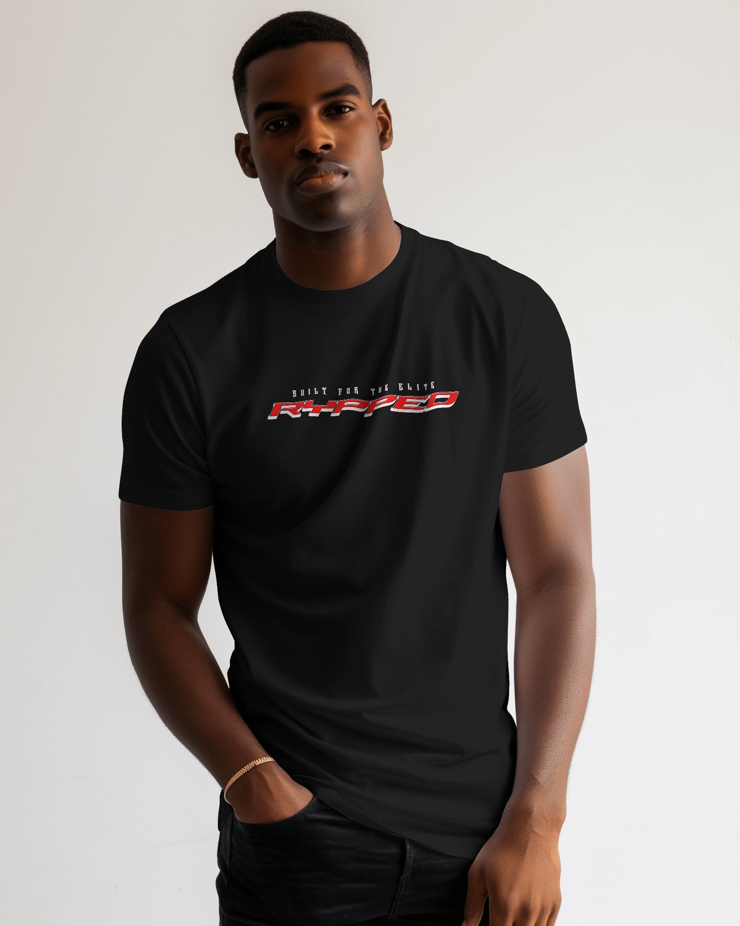 FURY- MUSCLEFIT TSHIRT(BLACK)