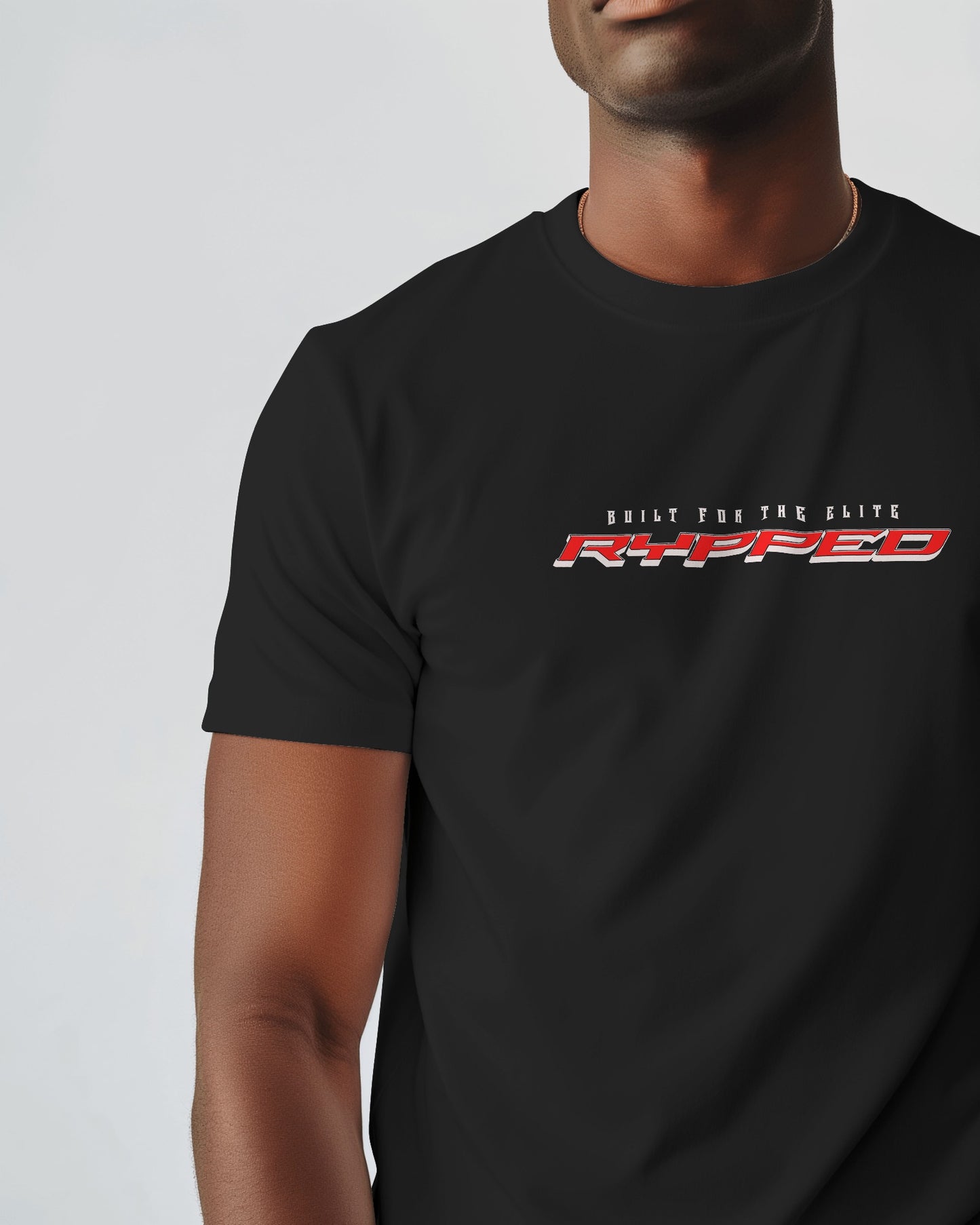 FURY- MUSCLEFIT TSHIRT(BLACK)