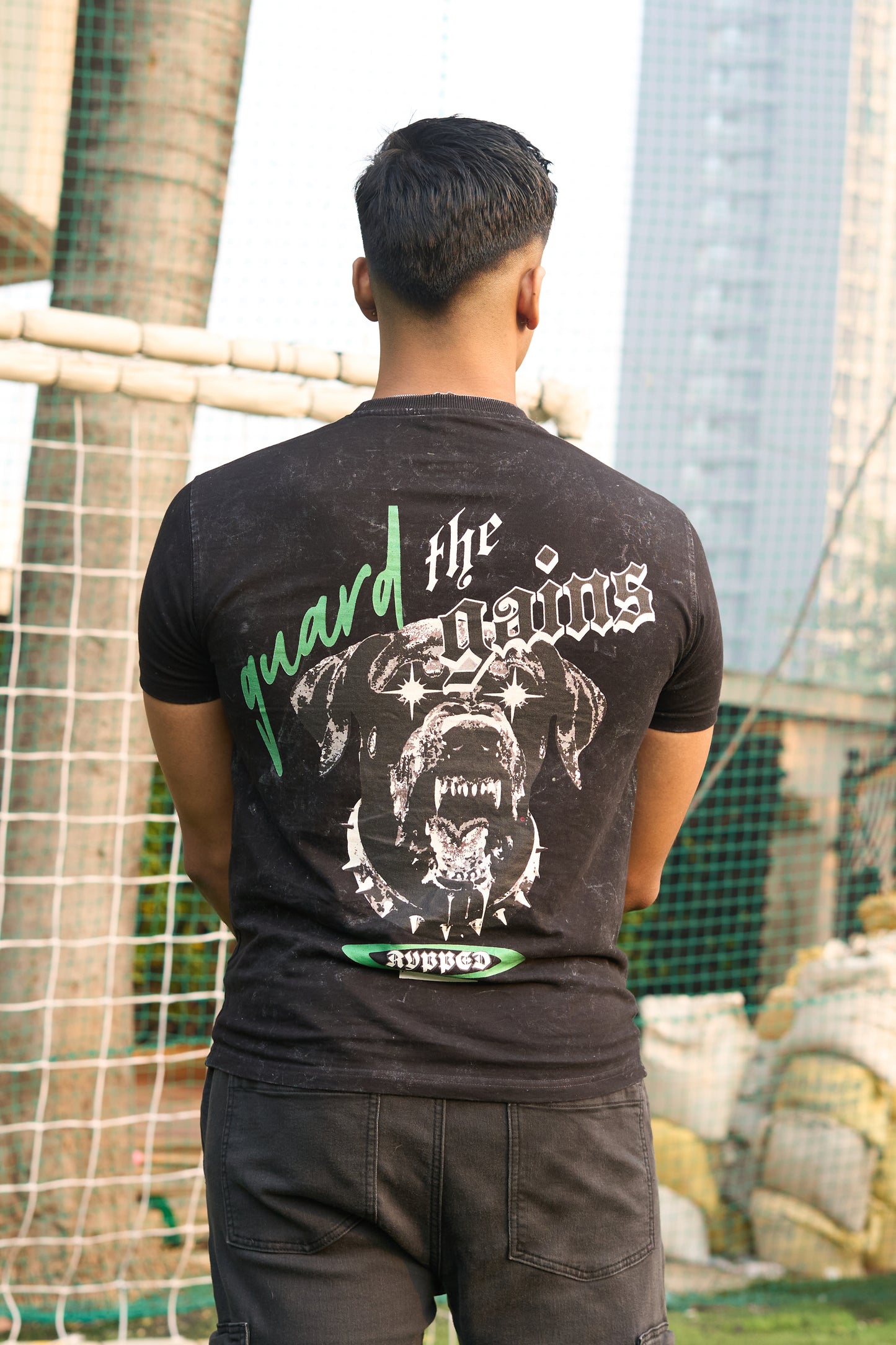 GUARD GAINS ACID WASH TSHIRT