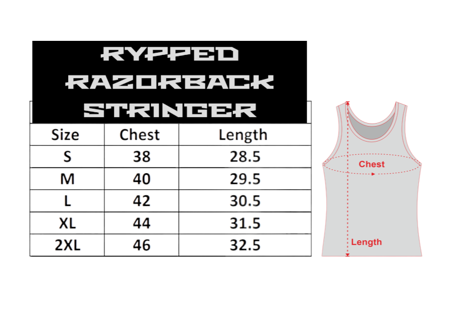 THE RYPPED RAZORBACK STRINGER (NEON GREEN)
