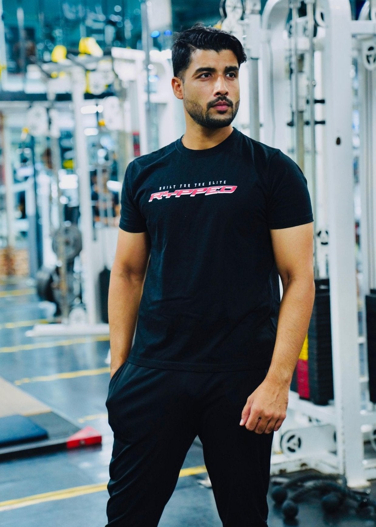 FURY- MUSCLEFIT TSHIRT(BLACK)