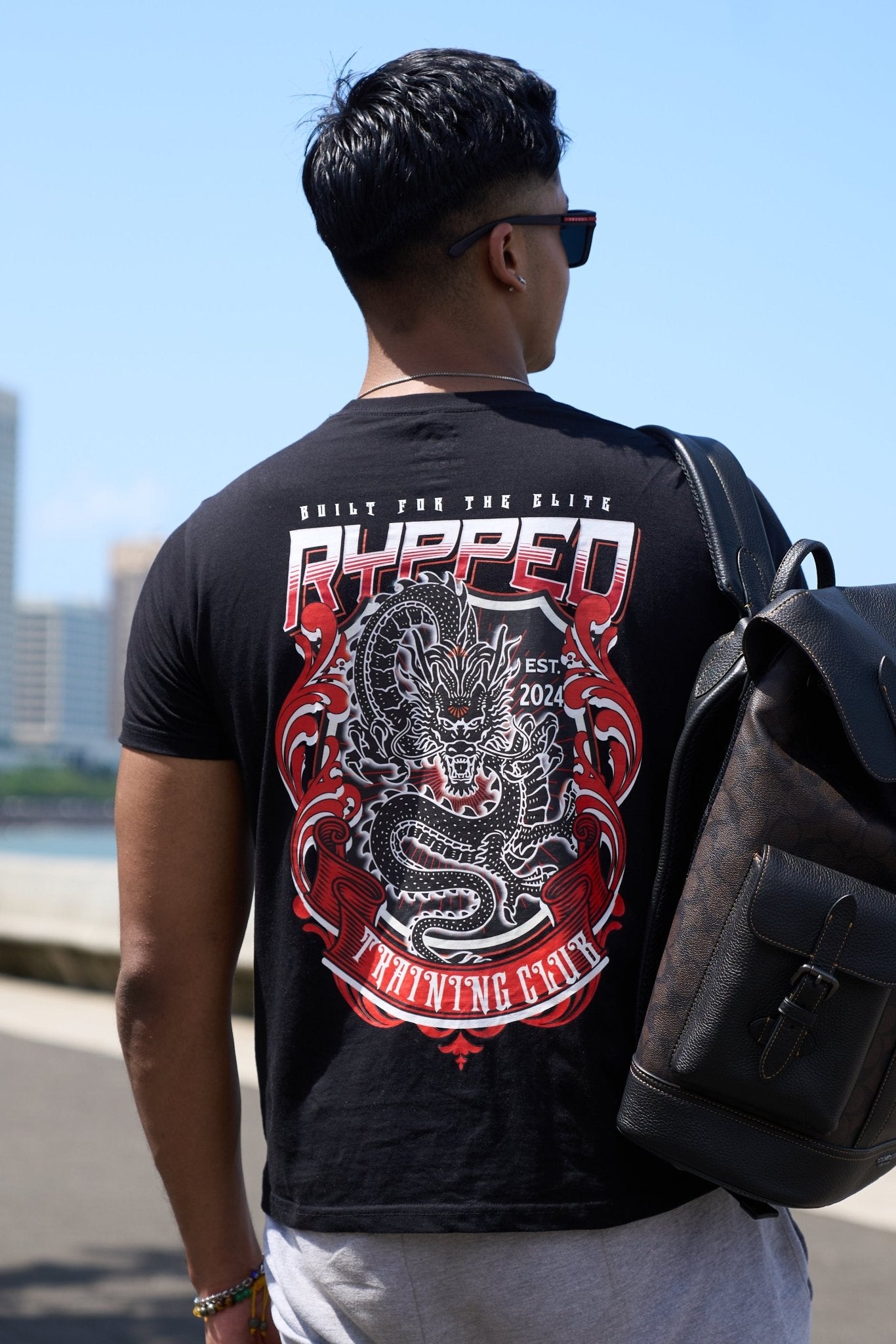 FURY- MUSCLEFIT TSHIRT(BLACK)