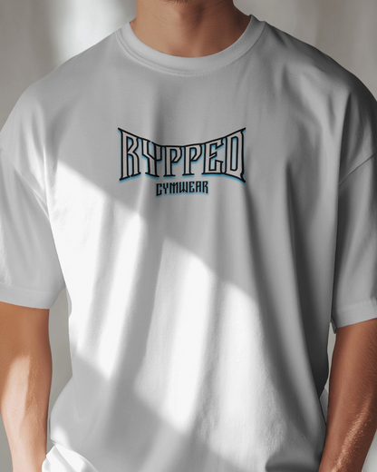 THE WINGS OF THE BRAVE-TERRY OVERSIZED TSHIRT(WHITE)