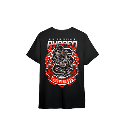 FURY- MUSCLEFIT TSHIRT(BLACK)