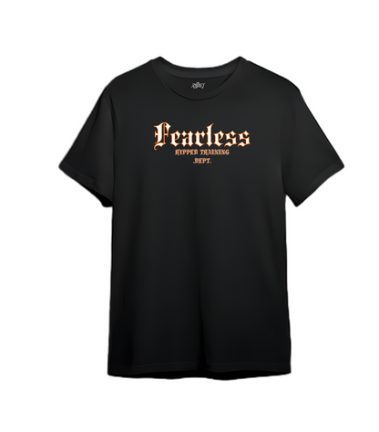 FEARLESS- MUSCLEFIT TSHIRT (BLACK)