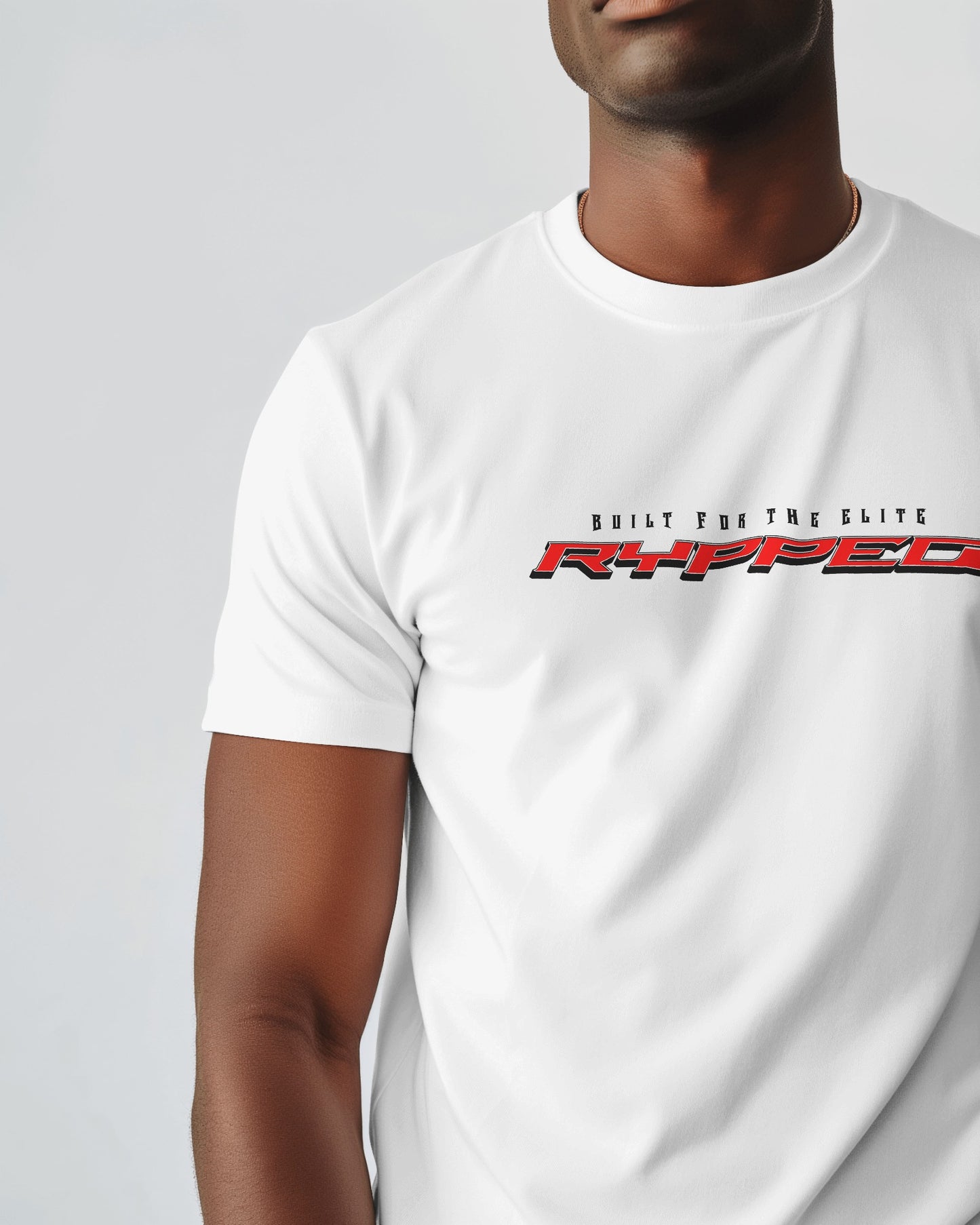 FURY-MUSCLEFIT TSHIRT(WHITE)