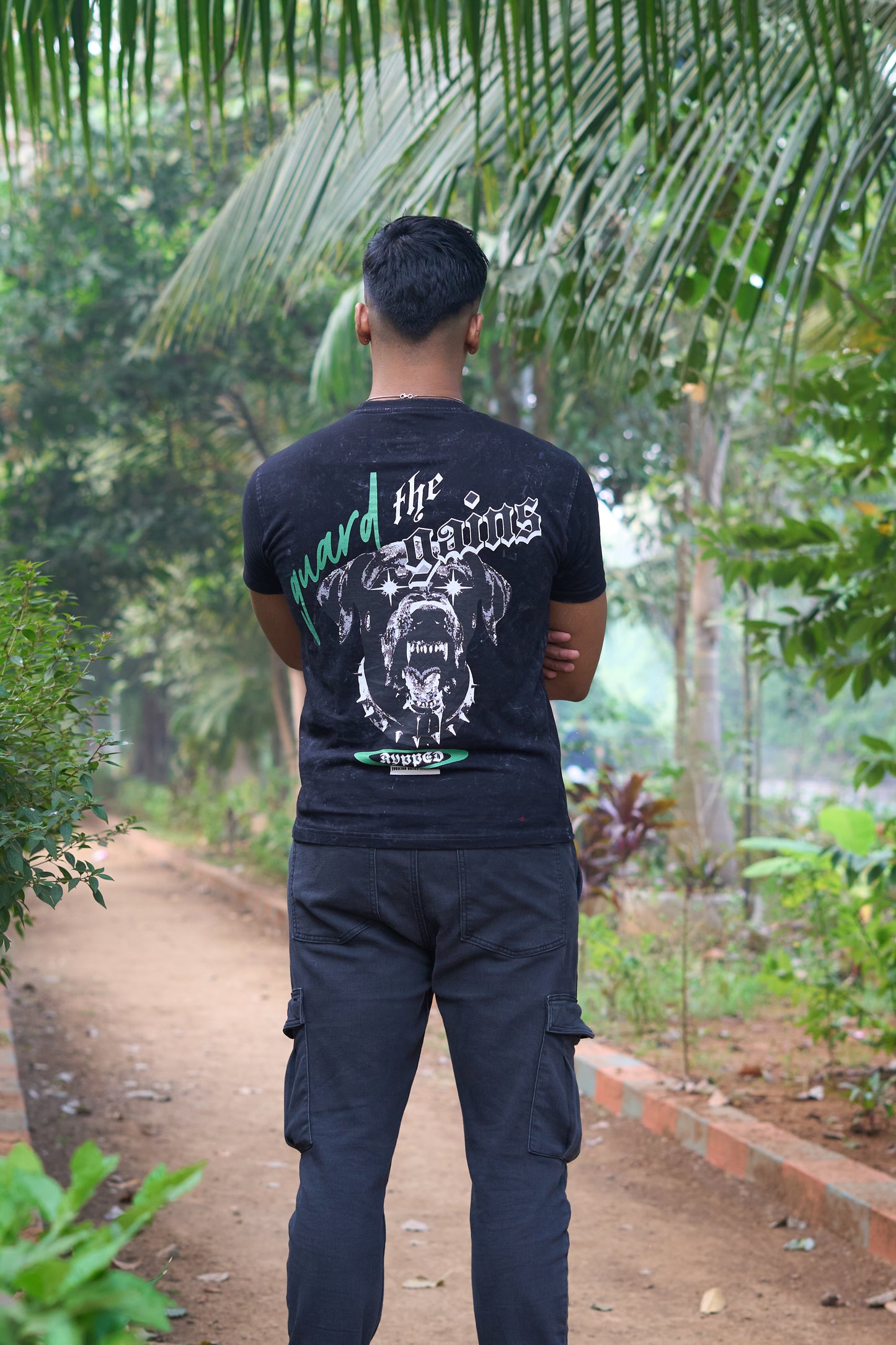 GUARD GAINS ACID WASH TSHIRT