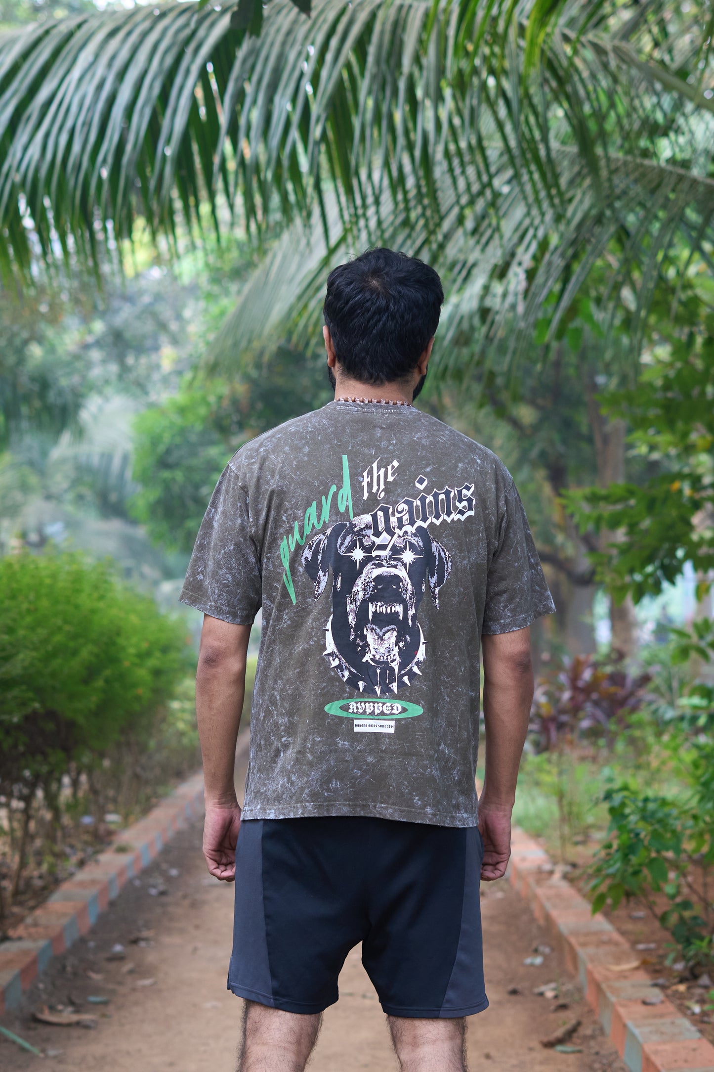 GUARD GAINS ACID WASH TSHIRT