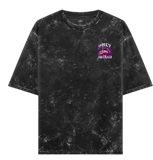 WHEY TOO JACKED ACID WASH TSHIRT