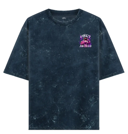 WHEY TOO JACKED ACID WASH TSHIRT