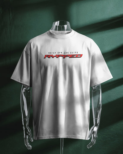 FURY- TERRY OVERSIZED TSHIRT (WHITE)